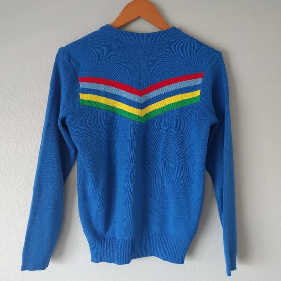 70s ski sweater